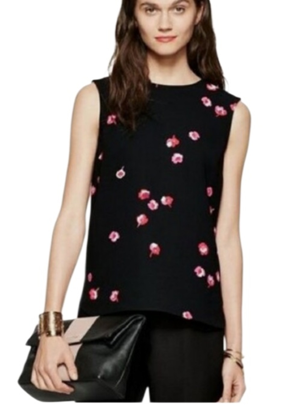 Kate Spade Cherry Blossom Sleeveless Blouse